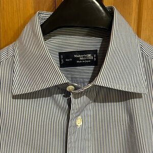 Kamakura Maker’s Shirt slim fit dress shirt - Size 15 x 33.5 - Made in Japan